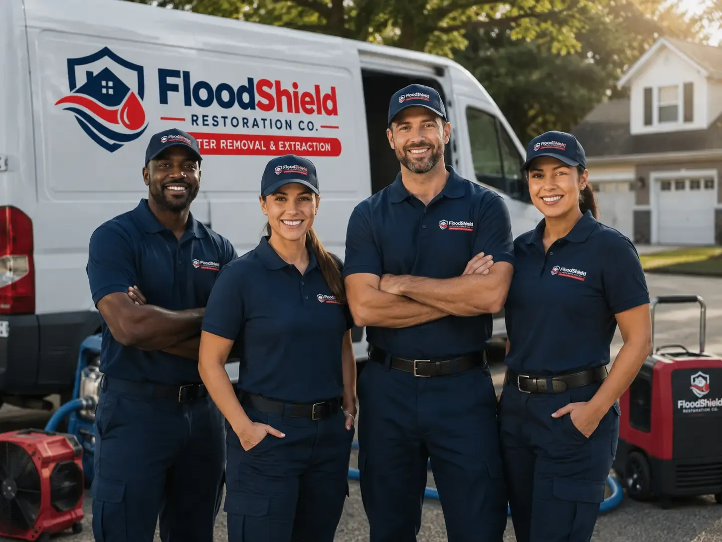 Flood Damage Restoration company in Ambia, IN
