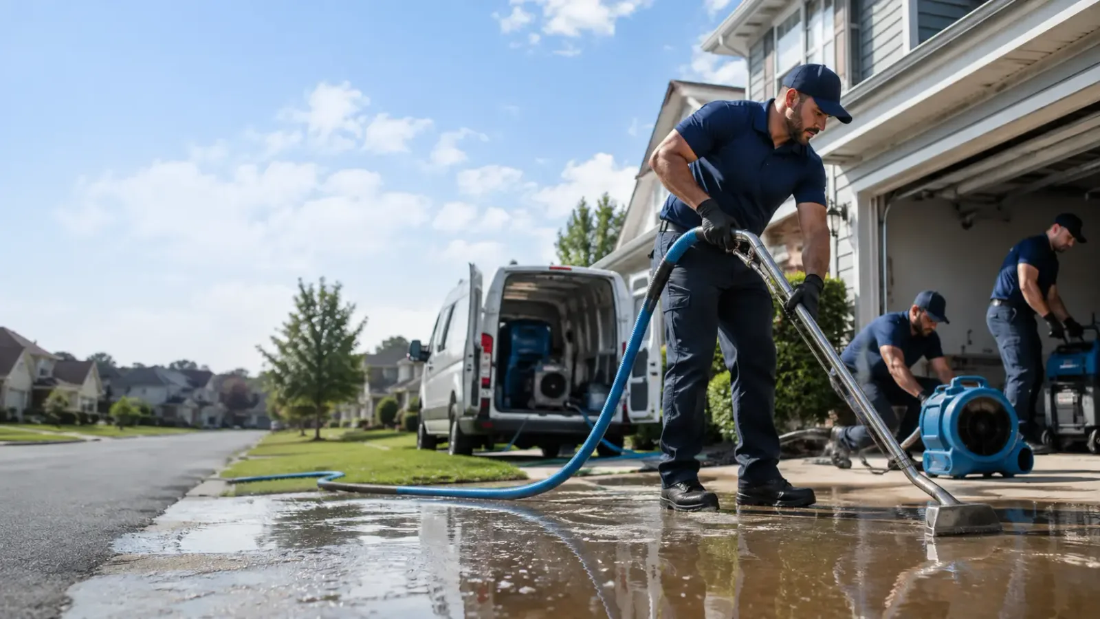 Flood Damage Restoration in Ambia, IN